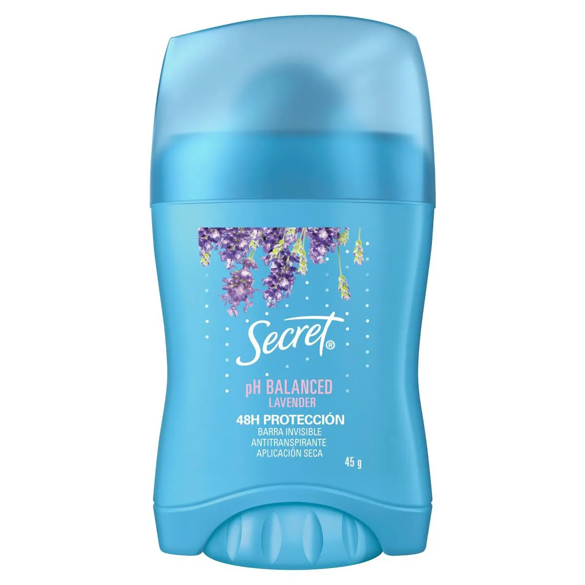 Desodorante Antitranspirante Barra Secret Lavanda Feminino 48h 45g