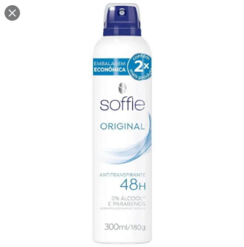 Desodorante Antitranspirante Aerosol Soffie Original 48h 300ml