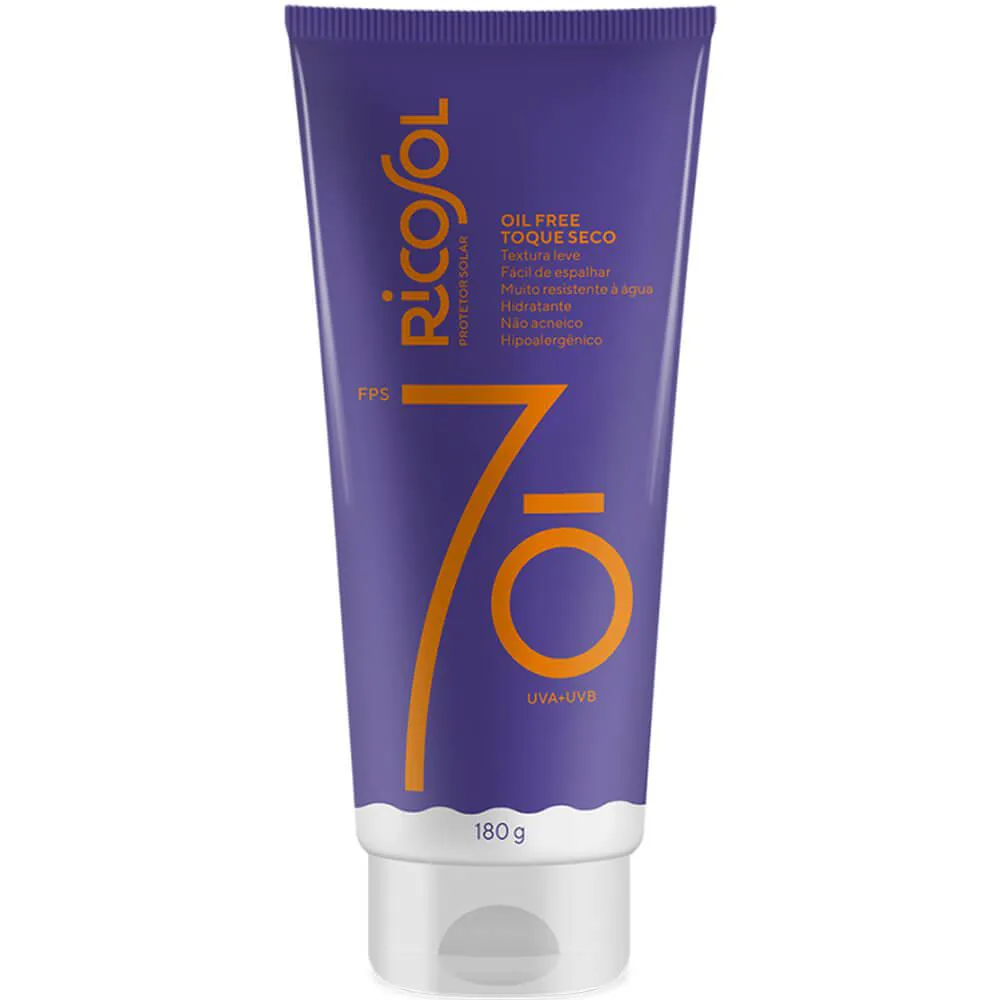 PROTETOR SOLAR RICOSOL FPS 70 - 180G