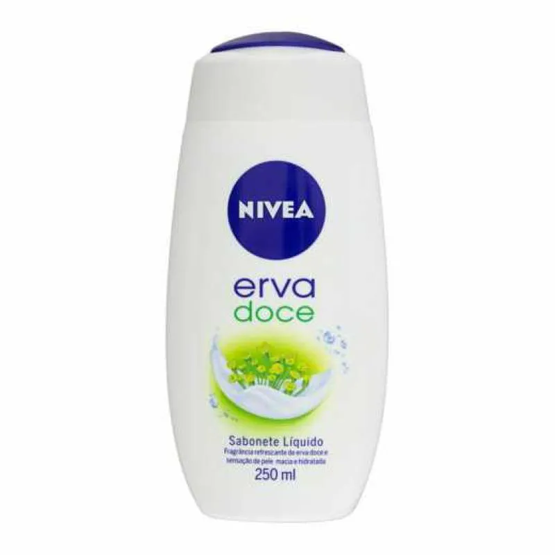 SABONETE LÍQUIDO NIVEA ERVA DOCE 250ML