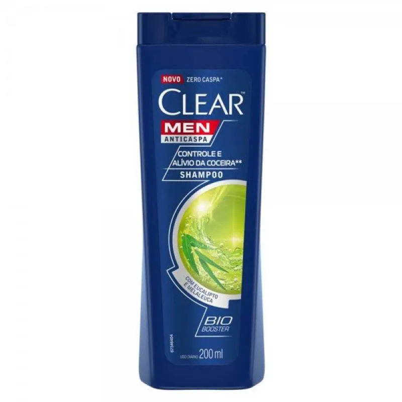 SH CLEAR ANTICASPA CONTROLE QUEDA 200ML