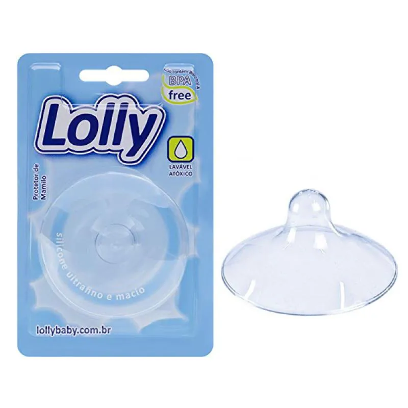 PROTETOR DE MAMILO LOLLY TRANSPARENTE