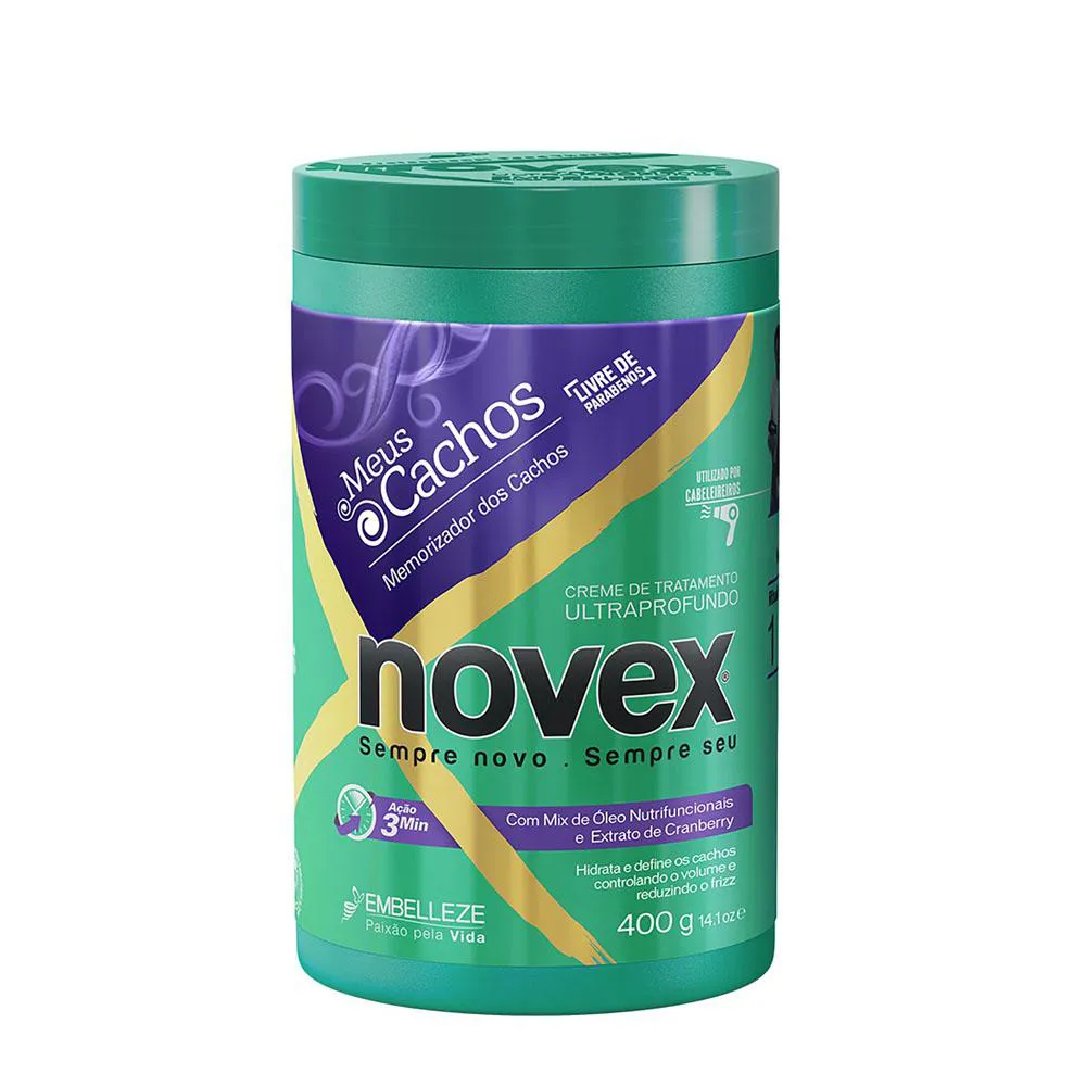 CREME DE TRATAMENTO EMBELLEZE NOVEX MEUS CACHOS 400G