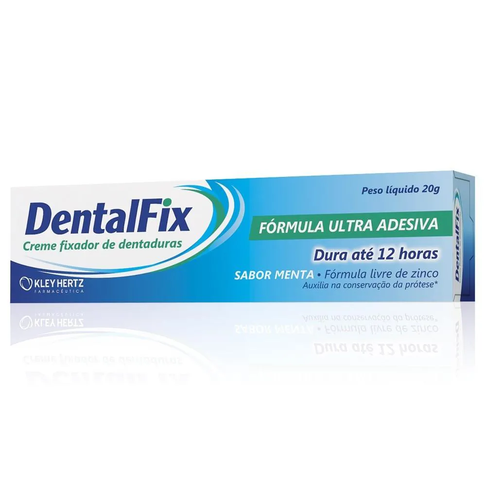 CREME FIXADOR DE DENTADURA DENTALFIX - MENTA 20G