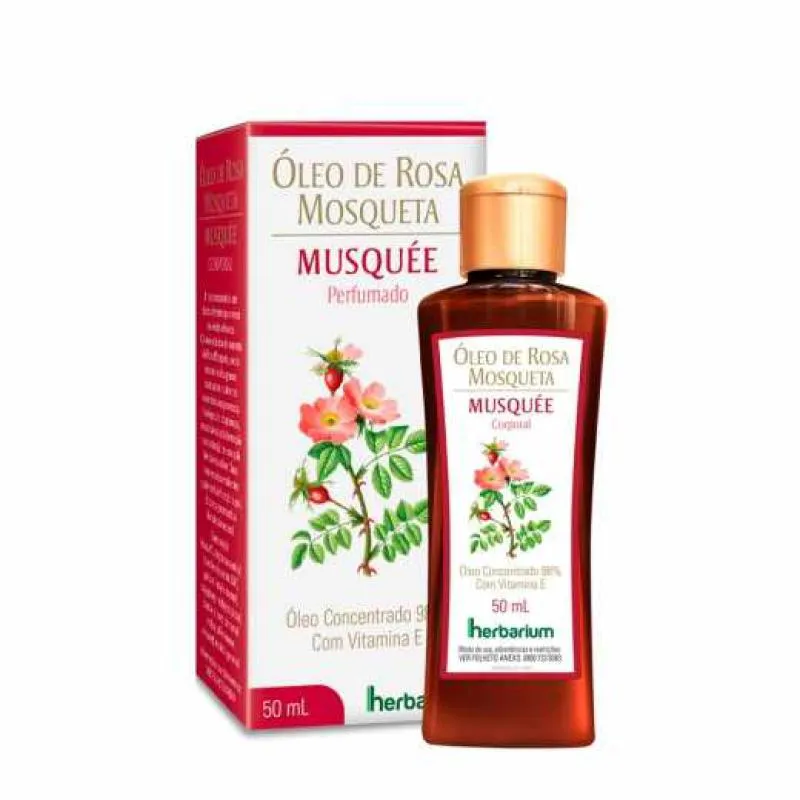 ÓLEO DE ROSA MOSQUETA MUSQUÉE HERBARIUM 50ML