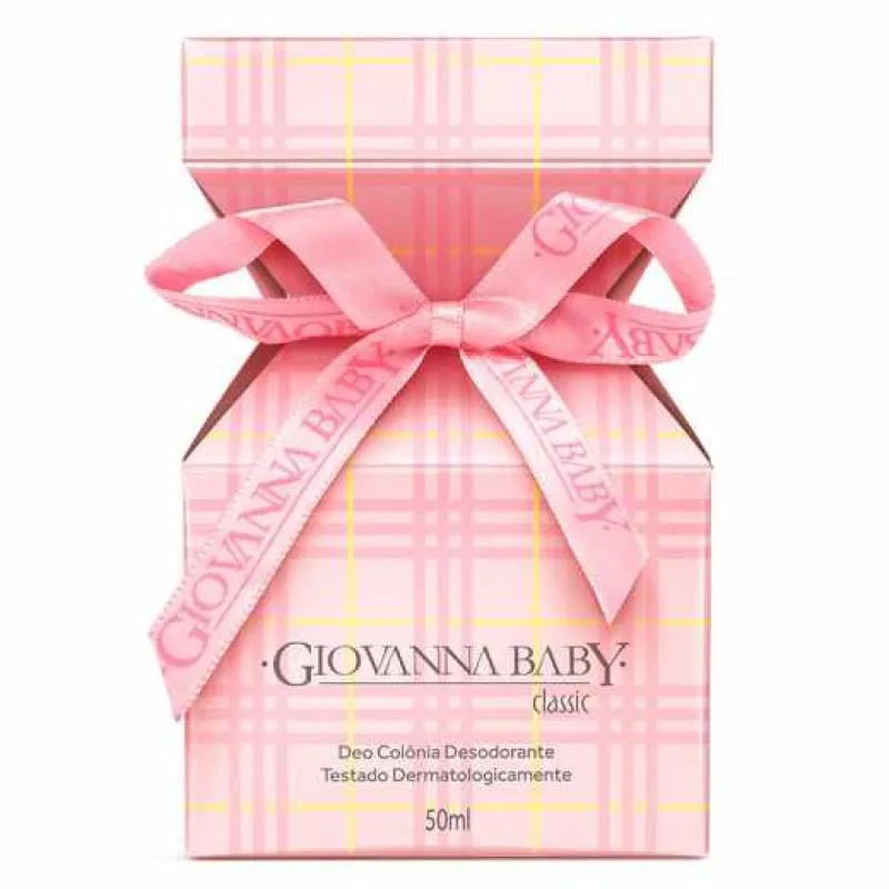 Desodorante Corporal Deo Côlonia Giovanna Baby Classic Feminino 50ml