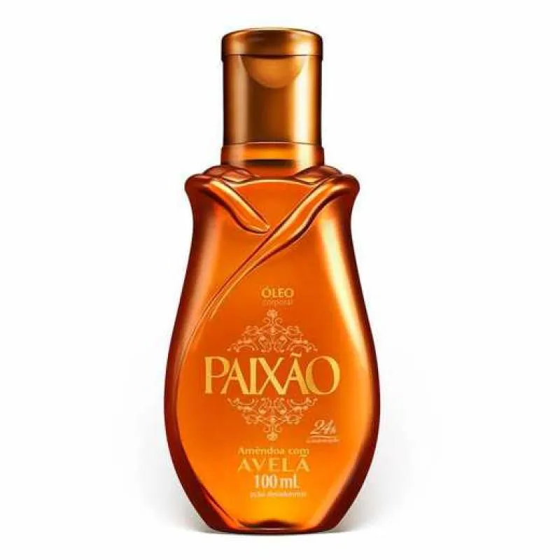 ÓLEO CORPORAL DESODORANTE PAIXÃO AMÊNDOAS COM AVELÃ 100ML