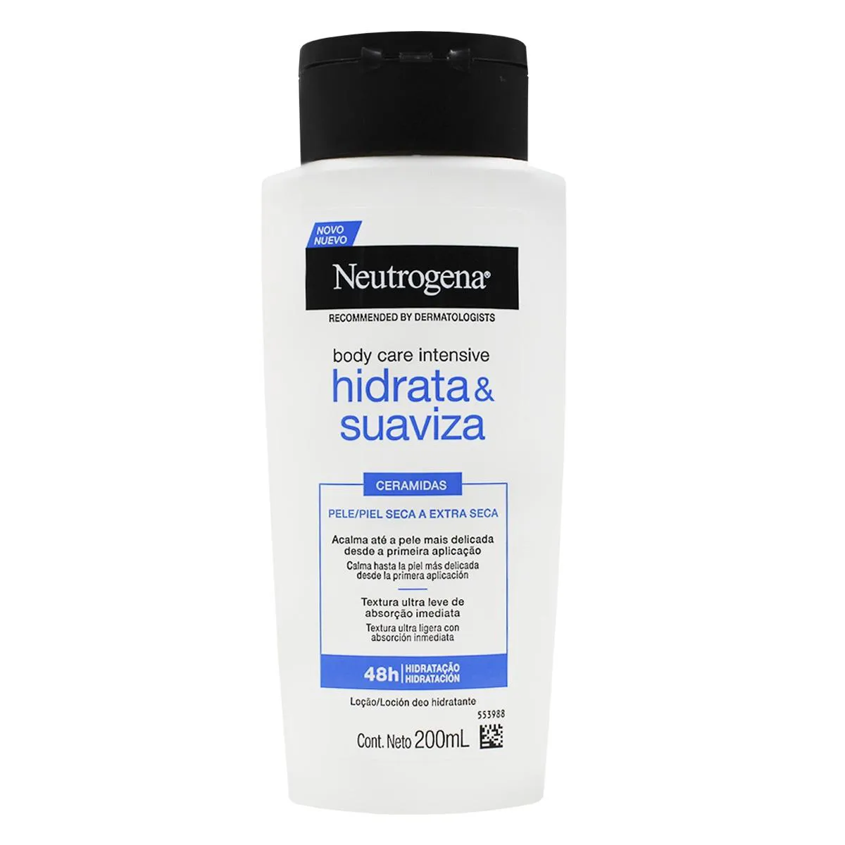 HIDRATANTE CORPORAL NEUTROGENA BODY CARE INTENSIVE HIDRATA&SUAVIZA 200ML