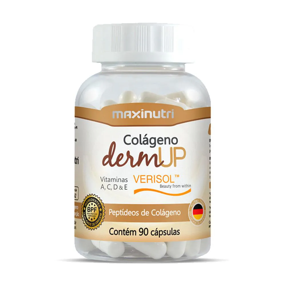 COLáGENO DERMUP VERISOL VITAMINAS A-C-D-E 90 CáPS MAXINUTRI