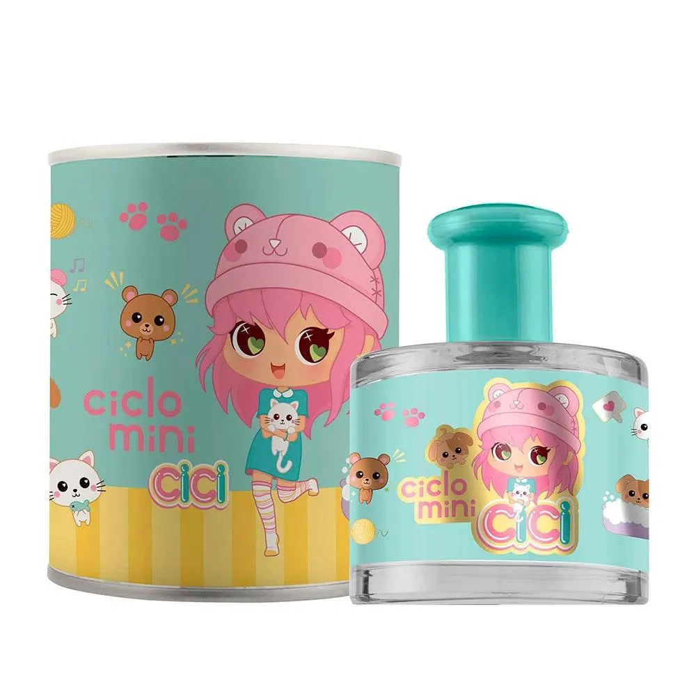 Cici Zoe Ciclo Mini Ciclo Cosméticos Deo Colônia - Perfume Infantil 100ml