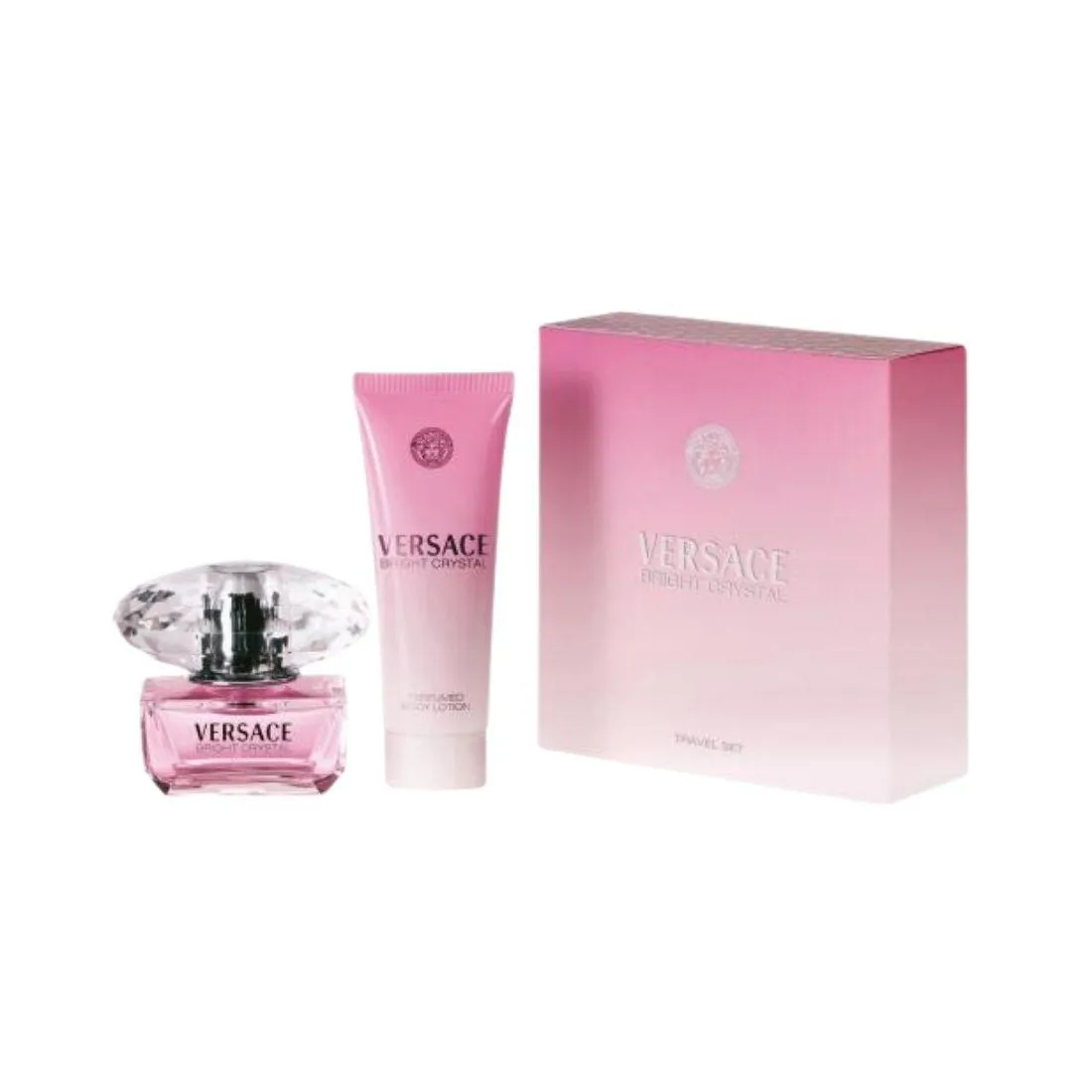 Kit Bright Crystal Versace Feminino Eau de Toilette 50ml + Loção Corporal 100ml