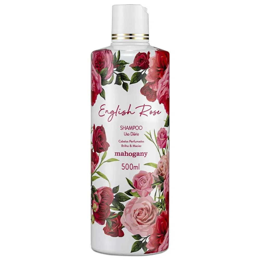 MAHOGANY SHAMPOO ENGLISH ROSE 500ML