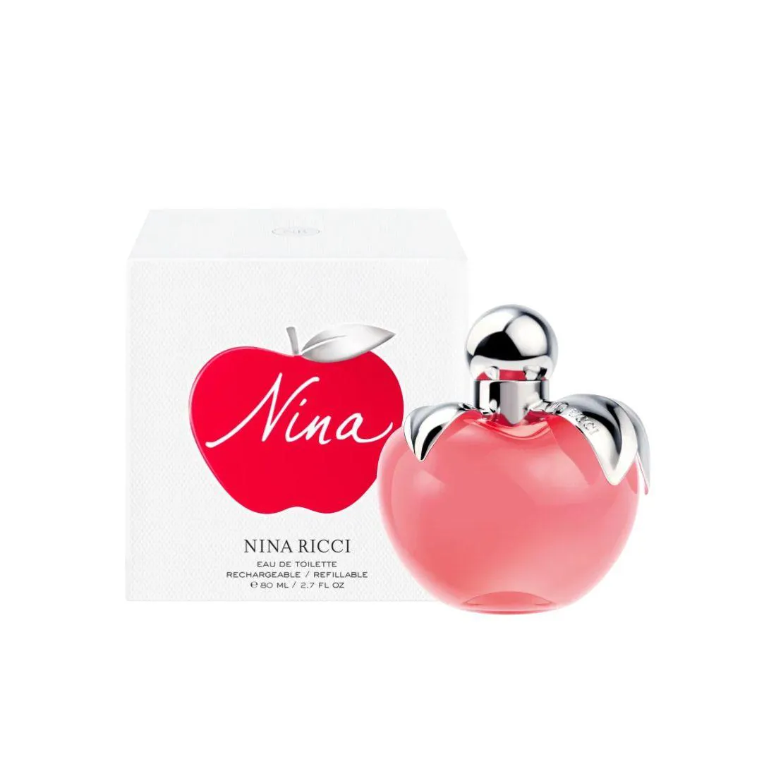Nina Nina Ricci Eau De Toilette Recarregável - Perfume Feminino 80ml