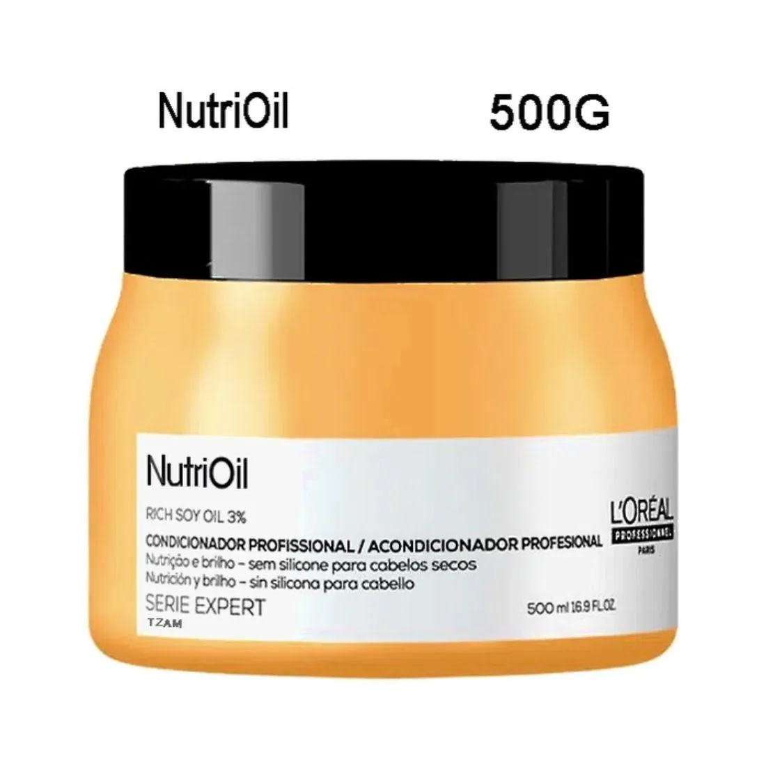 MASK DE NUTRIçãO L´ORéAL PROFESSIONNEL EXPERT NUTRIOIL 500 G