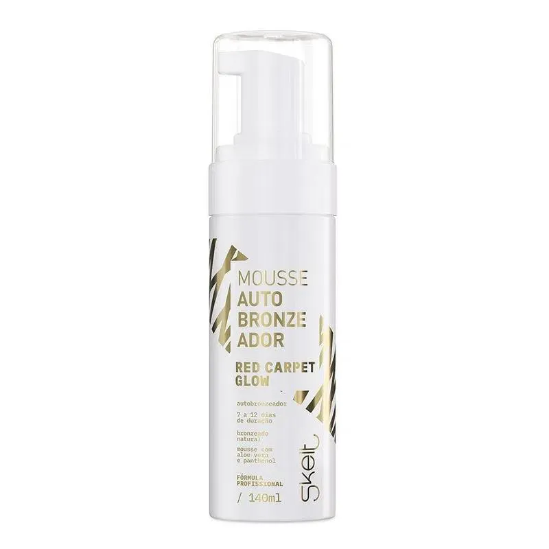 SKEUT AUTOBRONZEADOR EM MOUSSE RED CARPET GLOW 140 ML