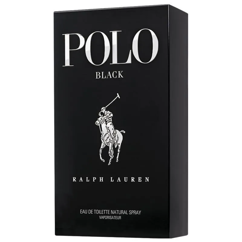 Polo Black Ralph Lauren Eau de Toilette 125ml - Perfume Masculino