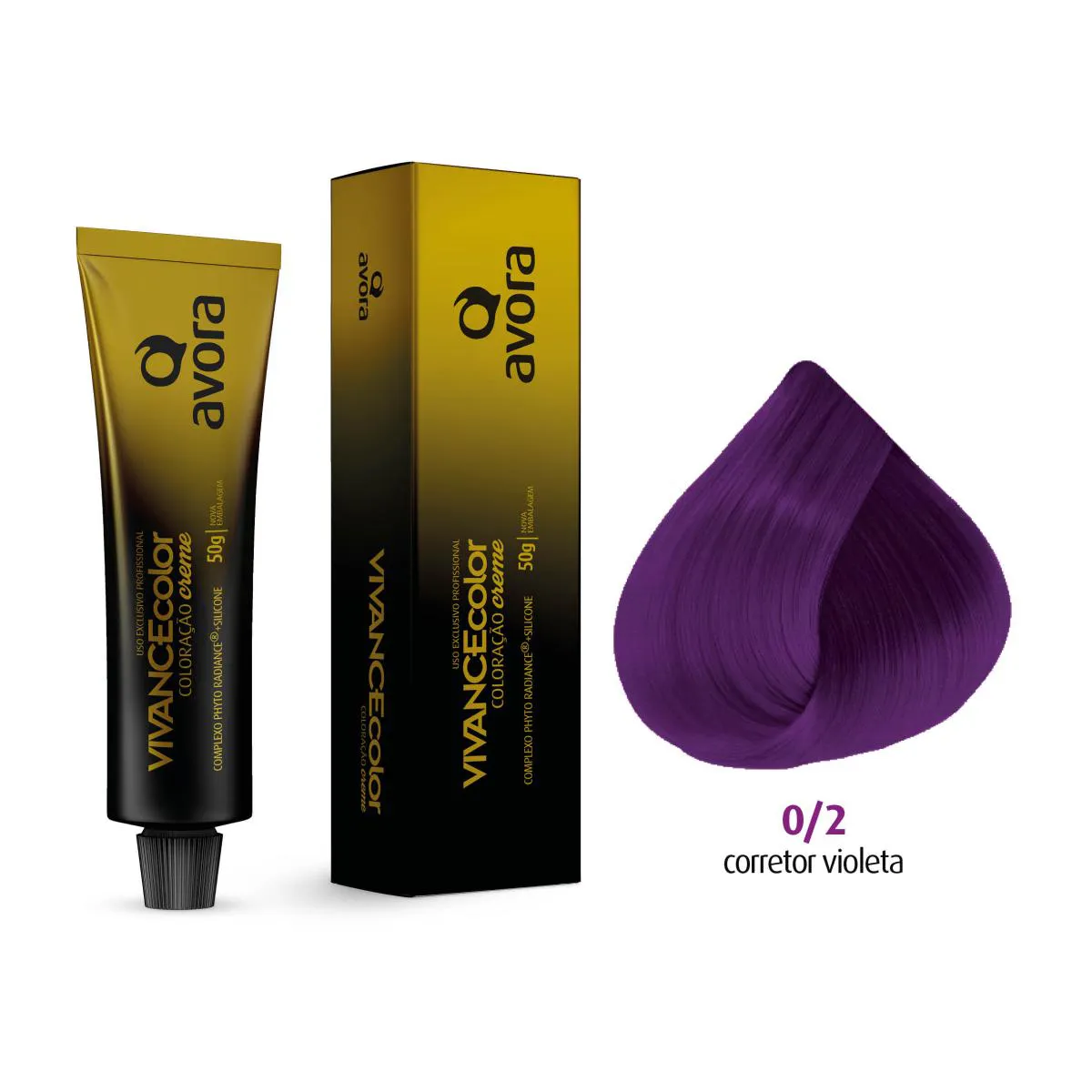 AVORA VIVANCE COLOR 0/2 CORRETOR VIOLETA