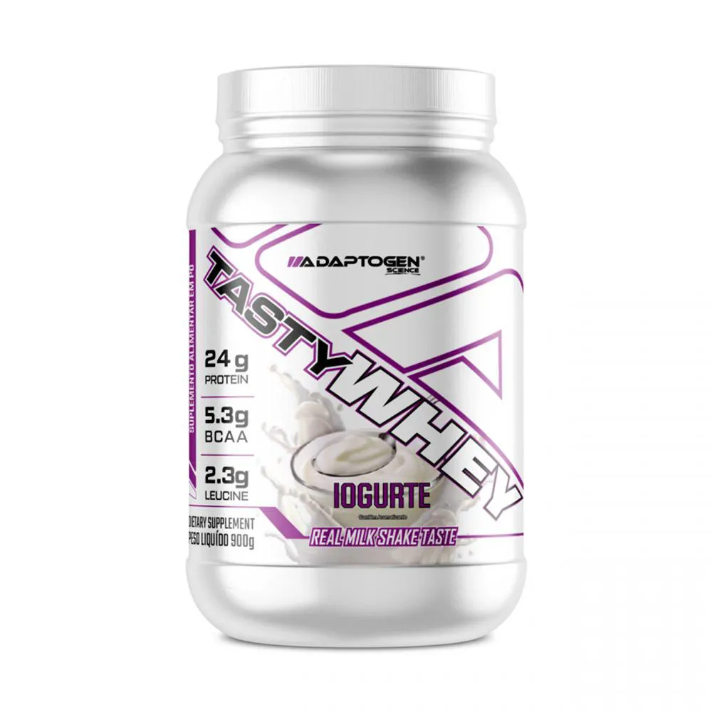 WHEY PROTEIN 3W TASTY WHEY IOGURTE 900G ADAPTOGEN SCIENCE