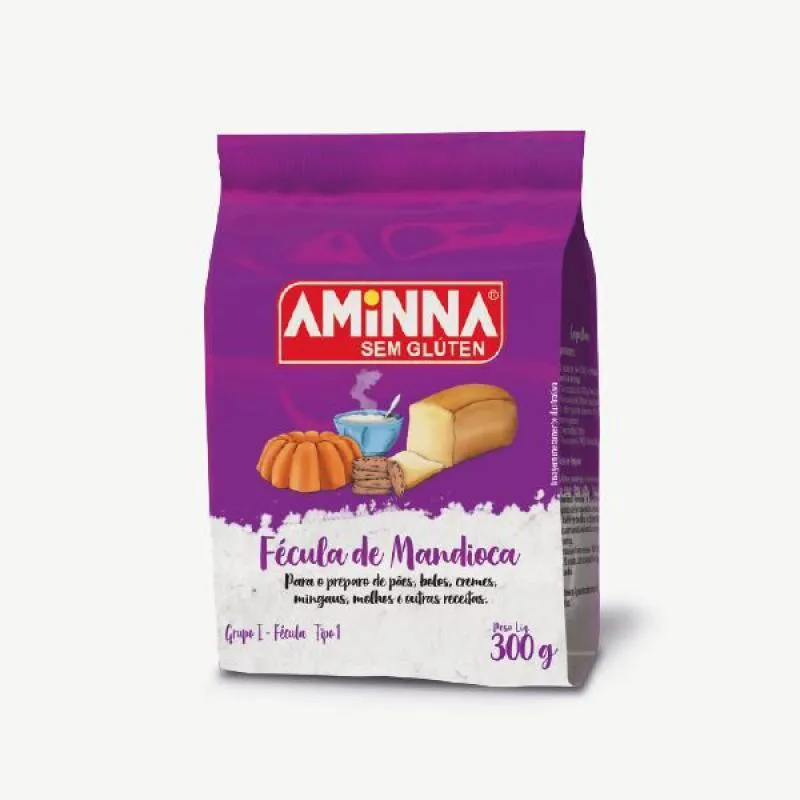 FéCULA DE MANDIOCA SG AMINNA 300G