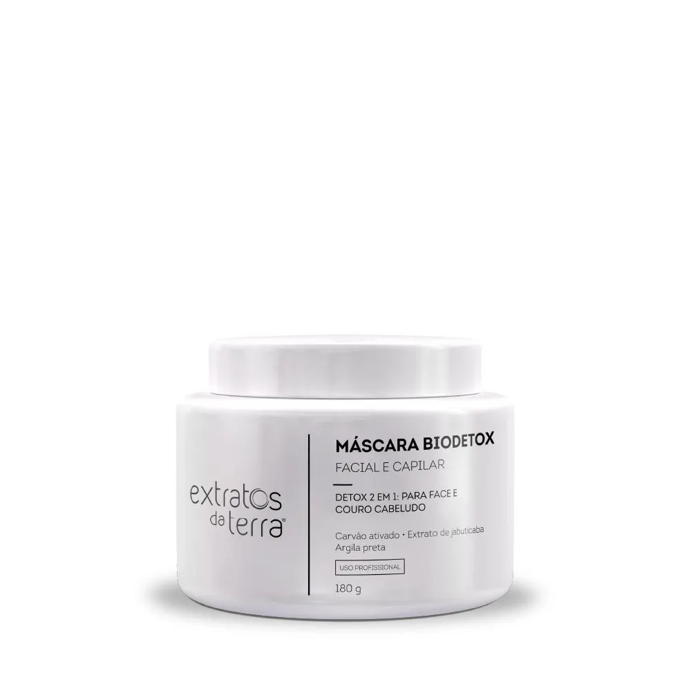 MáSCARA BIODETOX 180 G | DERMOCOSMéTICO VEGANO