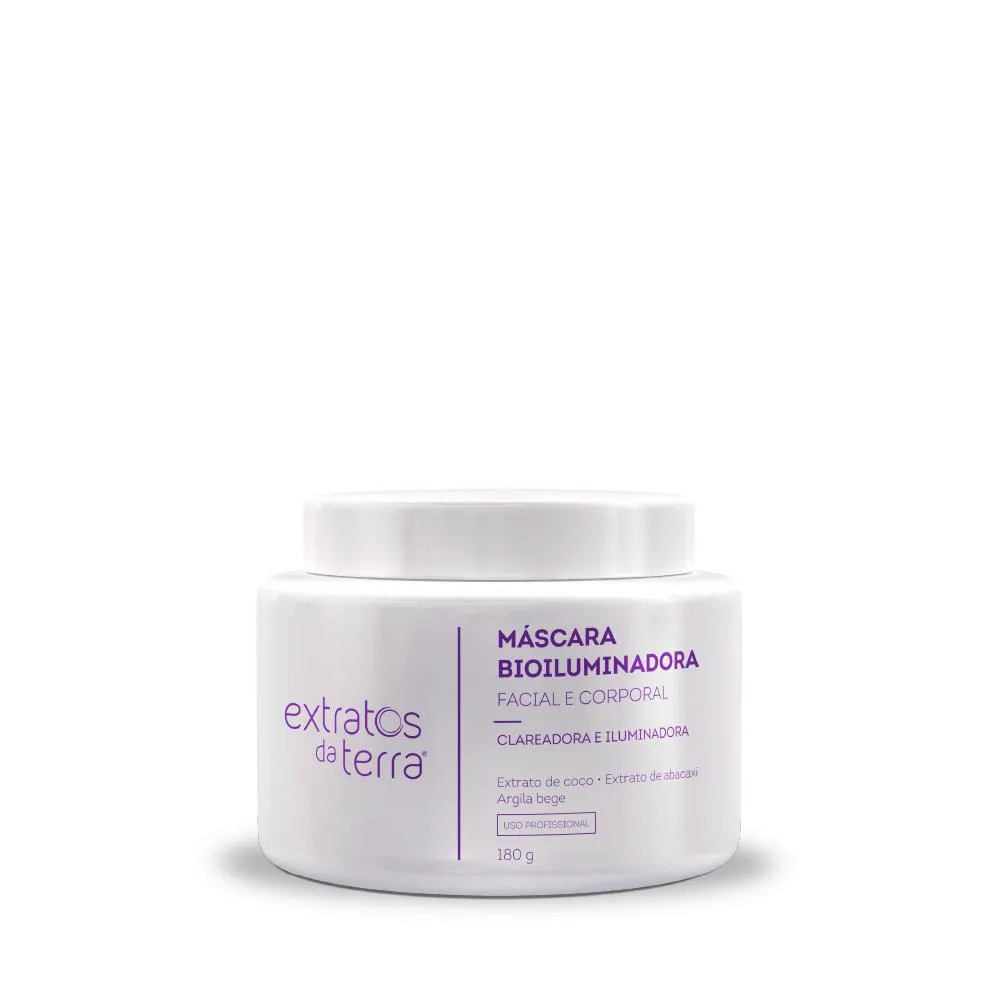 MáSCARA BIOILUMINADORA 180 G | DERMOCOSMéTICO VEGANO