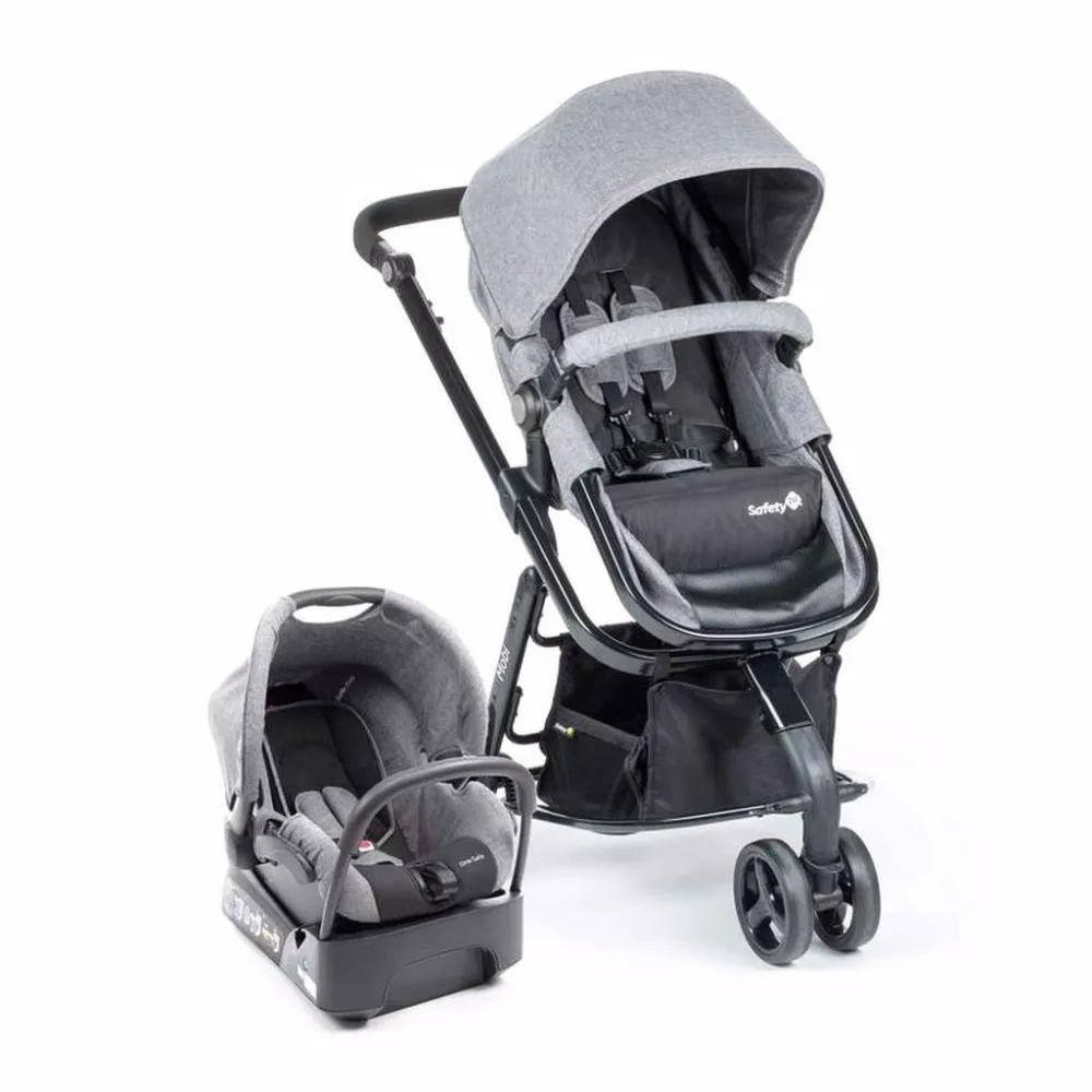 TRAVEL SYSTEM MOBI SAFETY1ST GREY DENIM BLACK