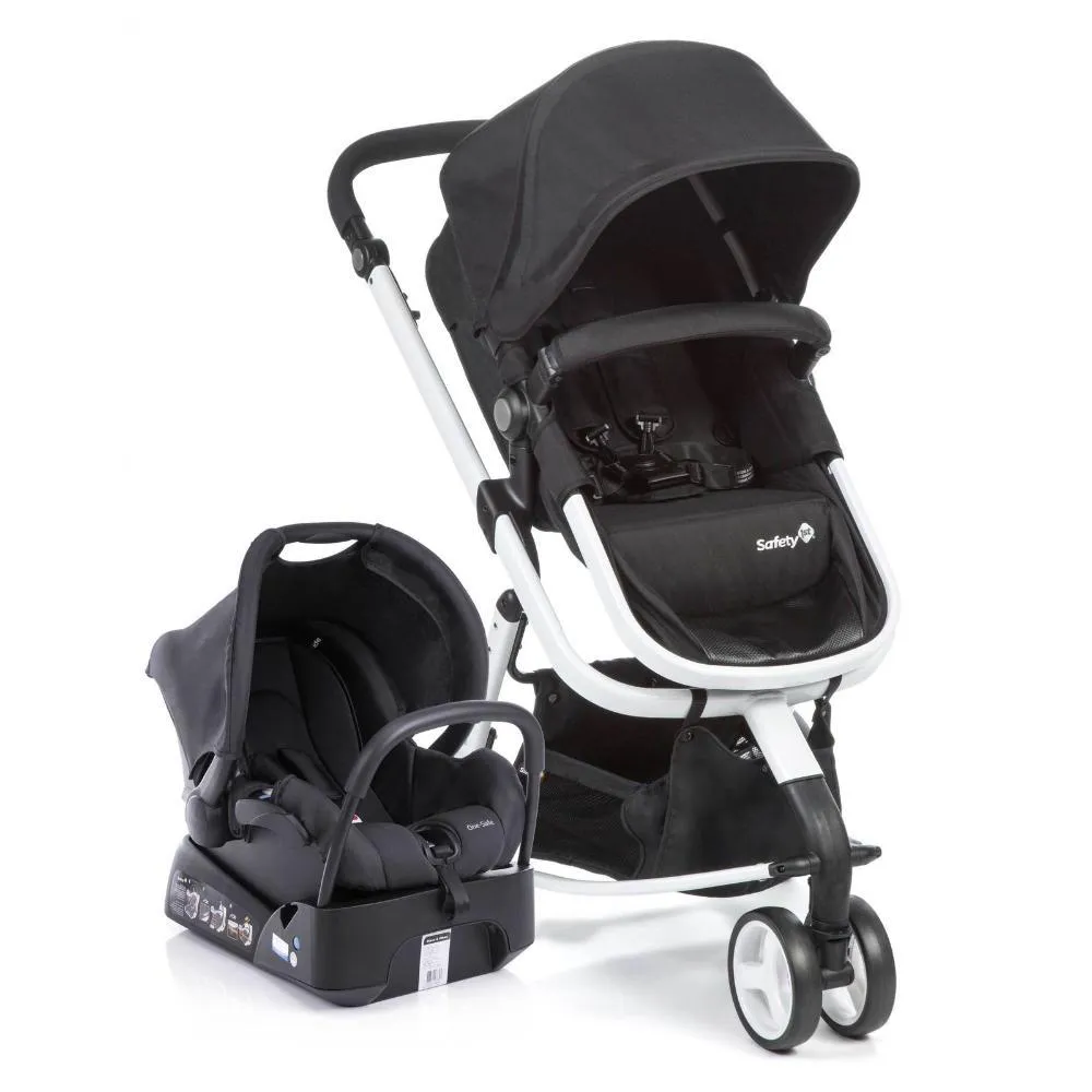 TRAVEL SYSTEM MOBI BLACK WHITE SAFETY 1ST