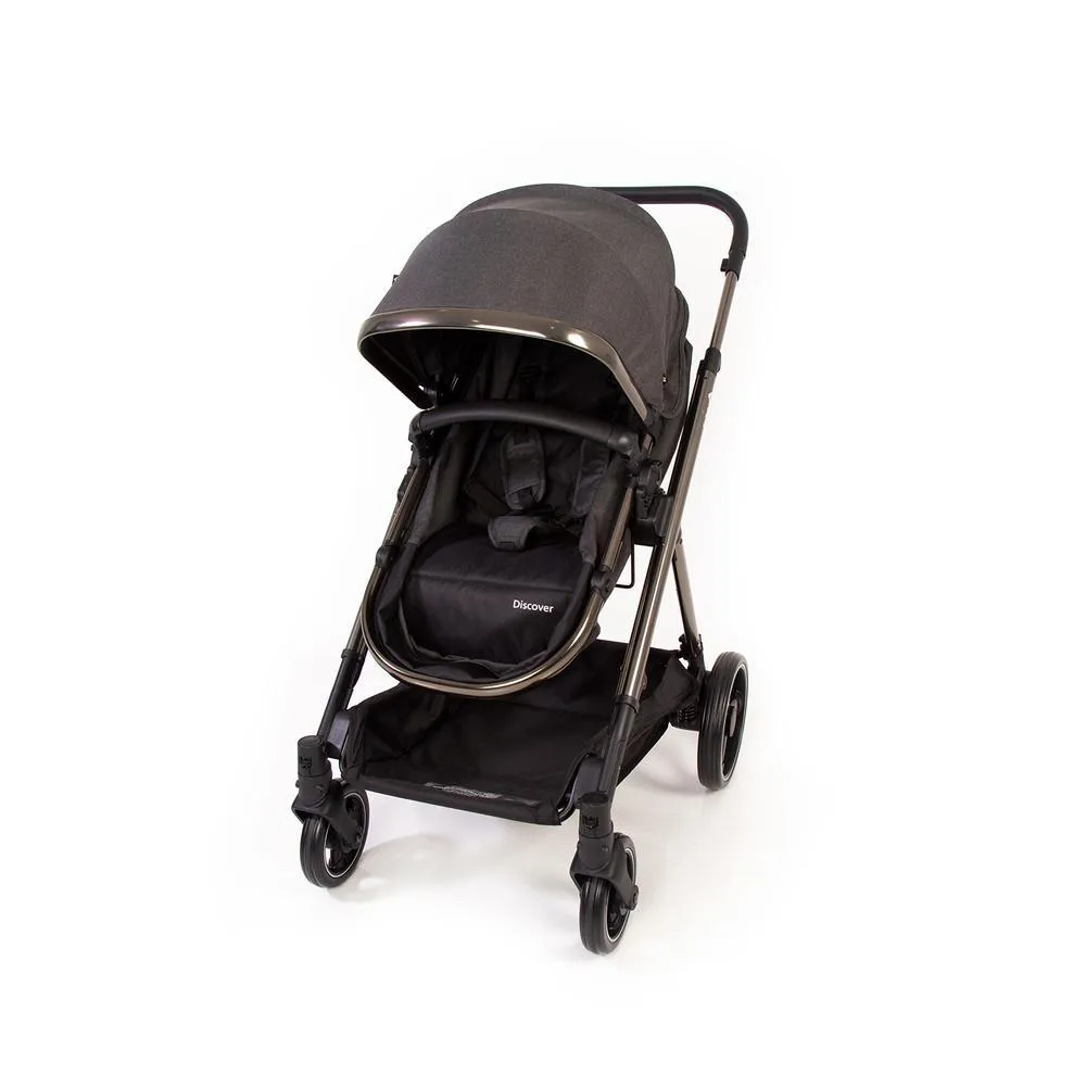 CARRINHO DE BEBê DISCOVER SAFETY 1ST - BLACK CHROME