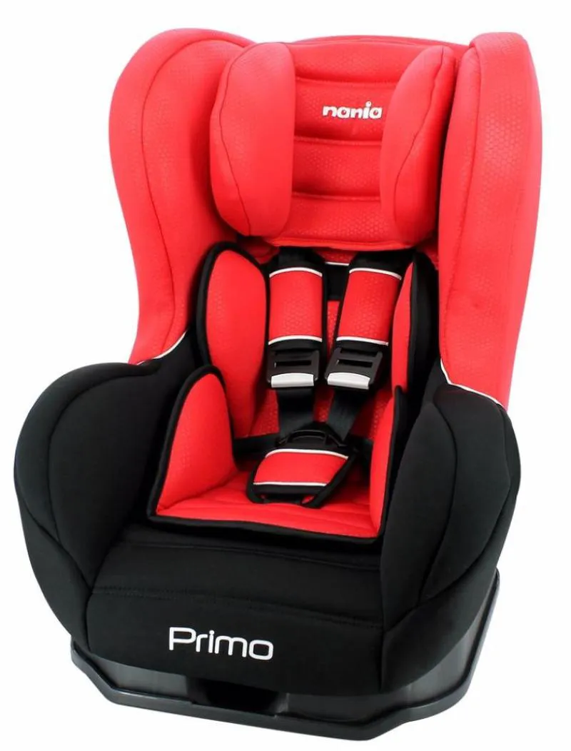 CADEIRINHA DE CARRO PRIMO LUXE ROUGE TEAM TEX