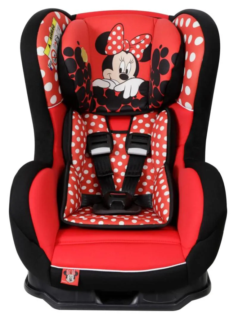 CADEIRINHA 0 A 25KG PRIMO DISNEY MINNIE MOUSE VERMELHO