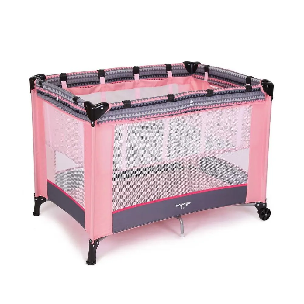 BERçO PORTáTIL FIT VOYAGE ROSA GEO