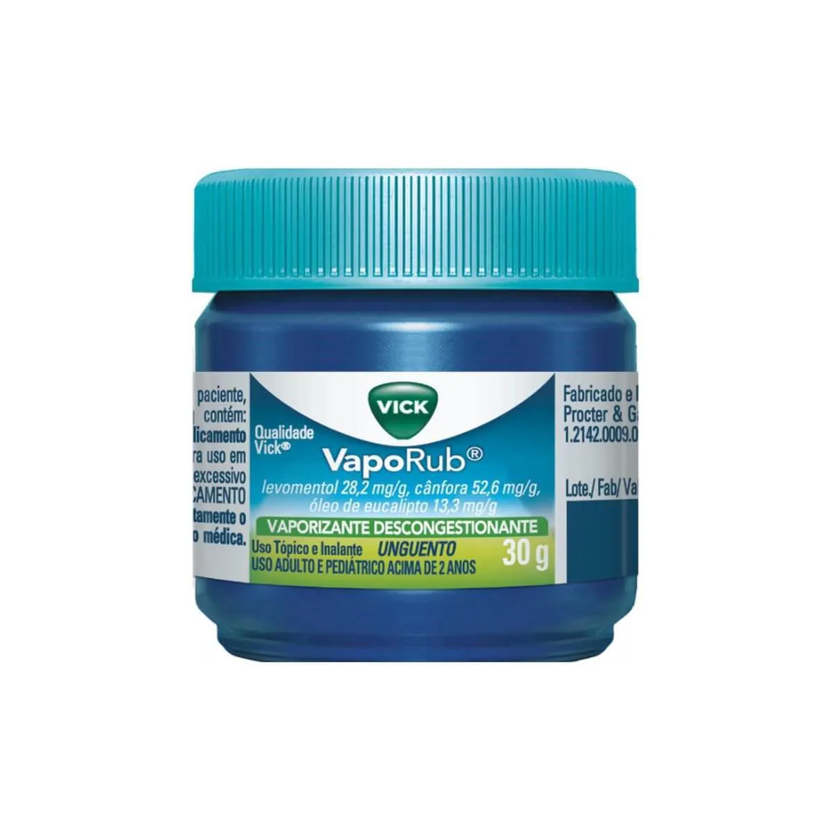 Pomada Vick Vaporub com 30g | Droga Raia