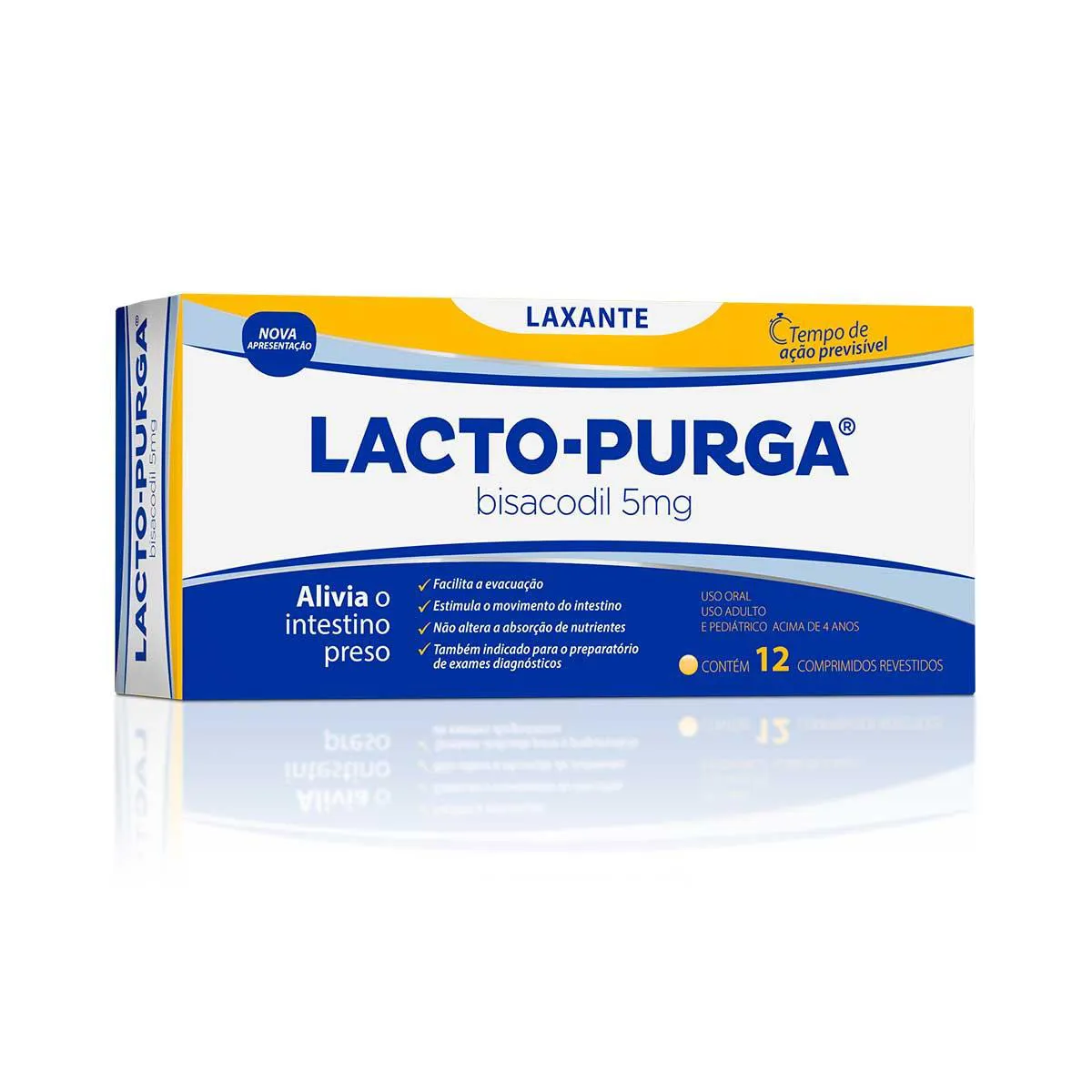 Lacto Purga 5mg 12 comprimidos