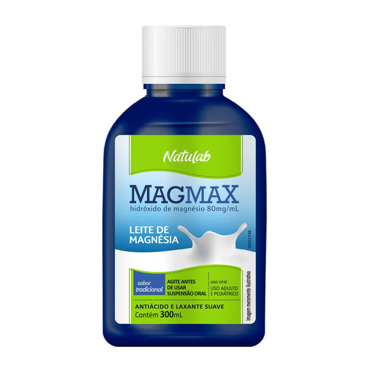 Leite de Magnésia Magmax Tradicional 300ml: Preço e como tomar | Drogasil