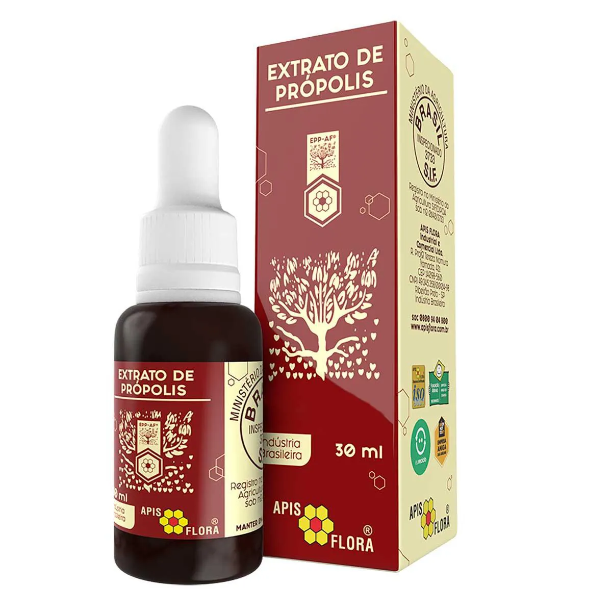 Api Flora Extrato de Própolis Verde Apis Flora Orgânico 30ml | Droga Raia