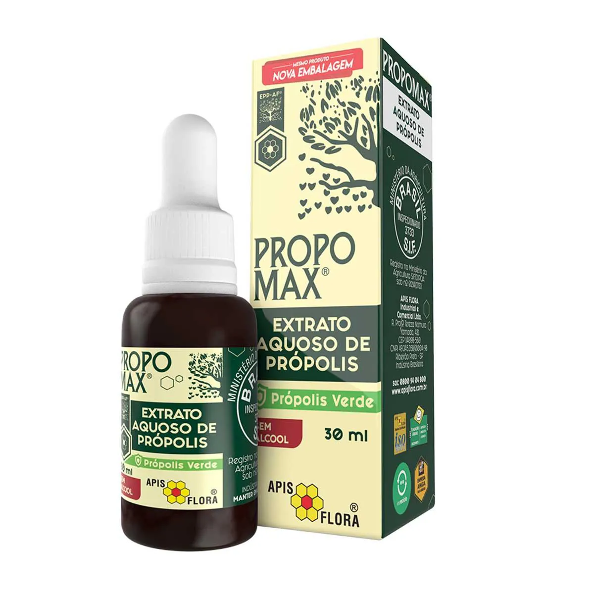 Extrato de Própolis Aquoso Propomax Sem Álcool 30ml