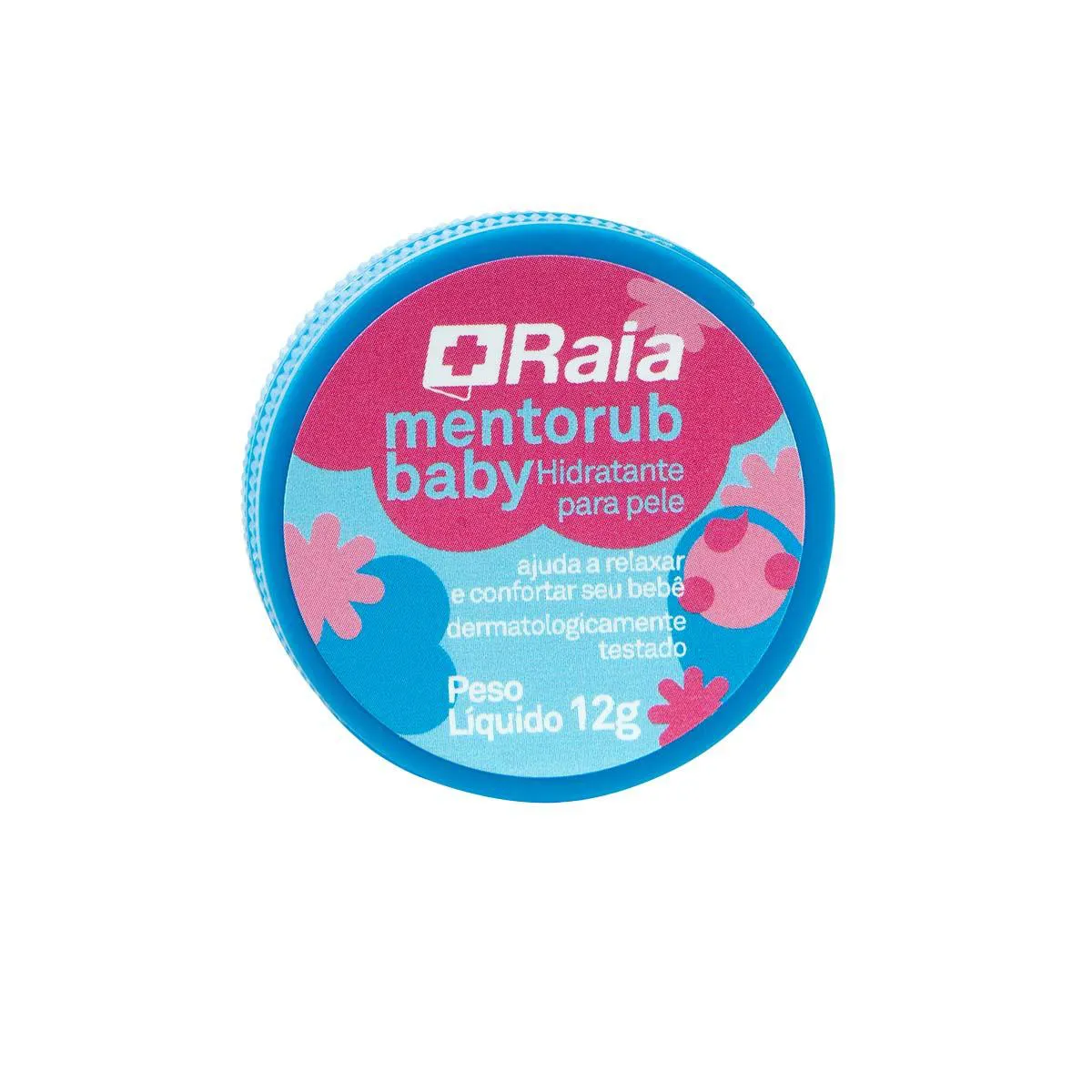 Hidratante para Pele Raia Mentorub Baby 12g