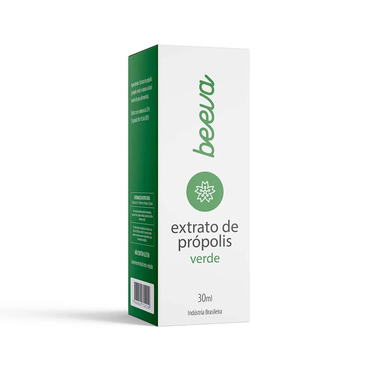 Extrato de Própolis Beeva Verde 11% Solução Gotas 30ml