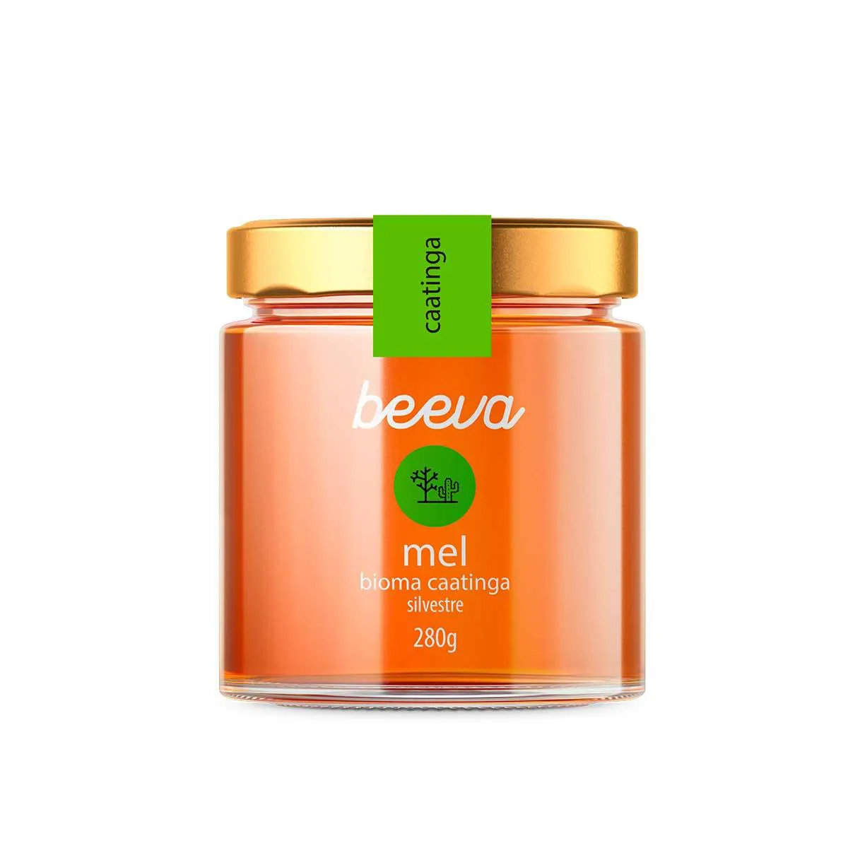 Mel Beeva Caatinga Silvestre Vidro Solução 280g