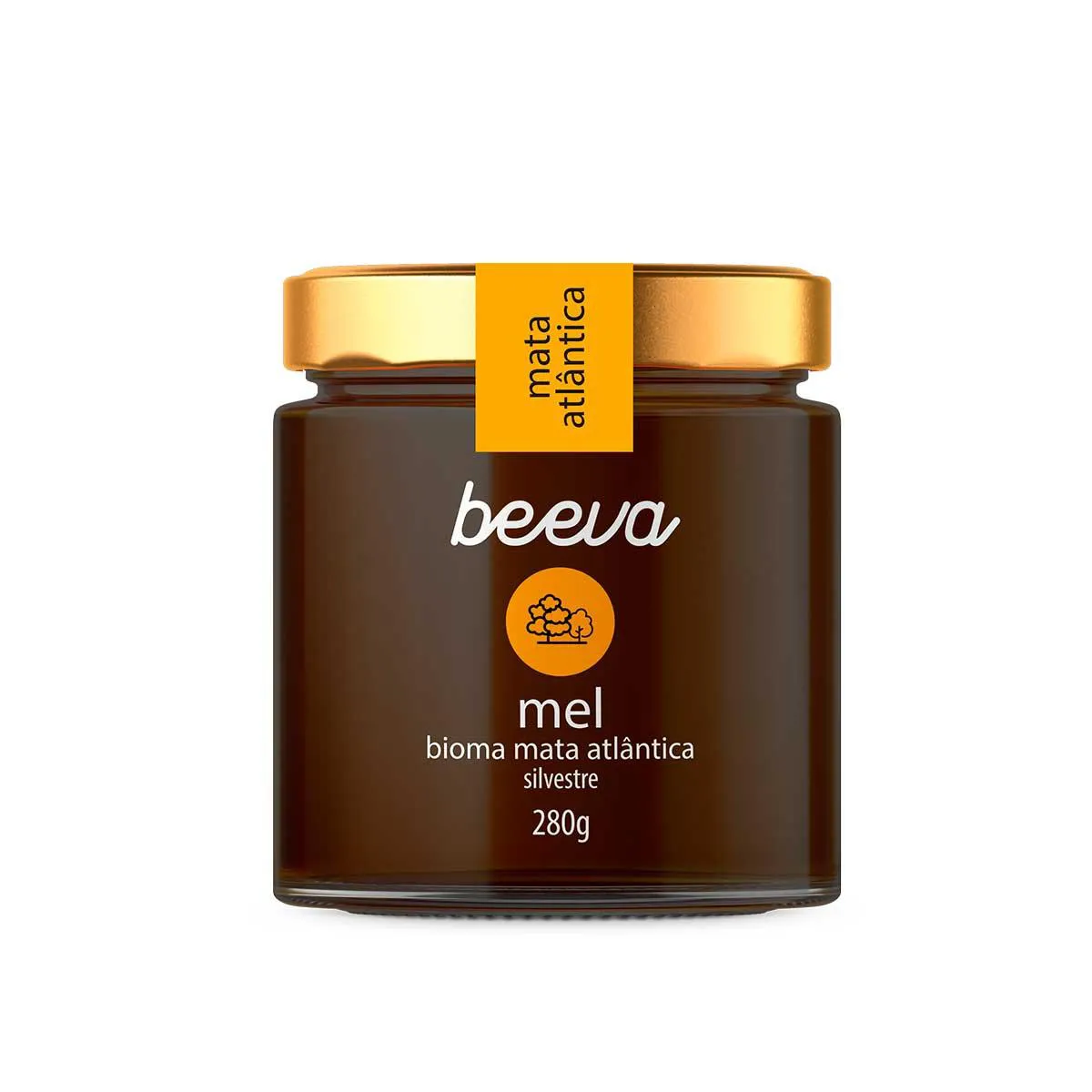 Mel Beeva Mata Atlântica Silvestre Vidro Solução 280g