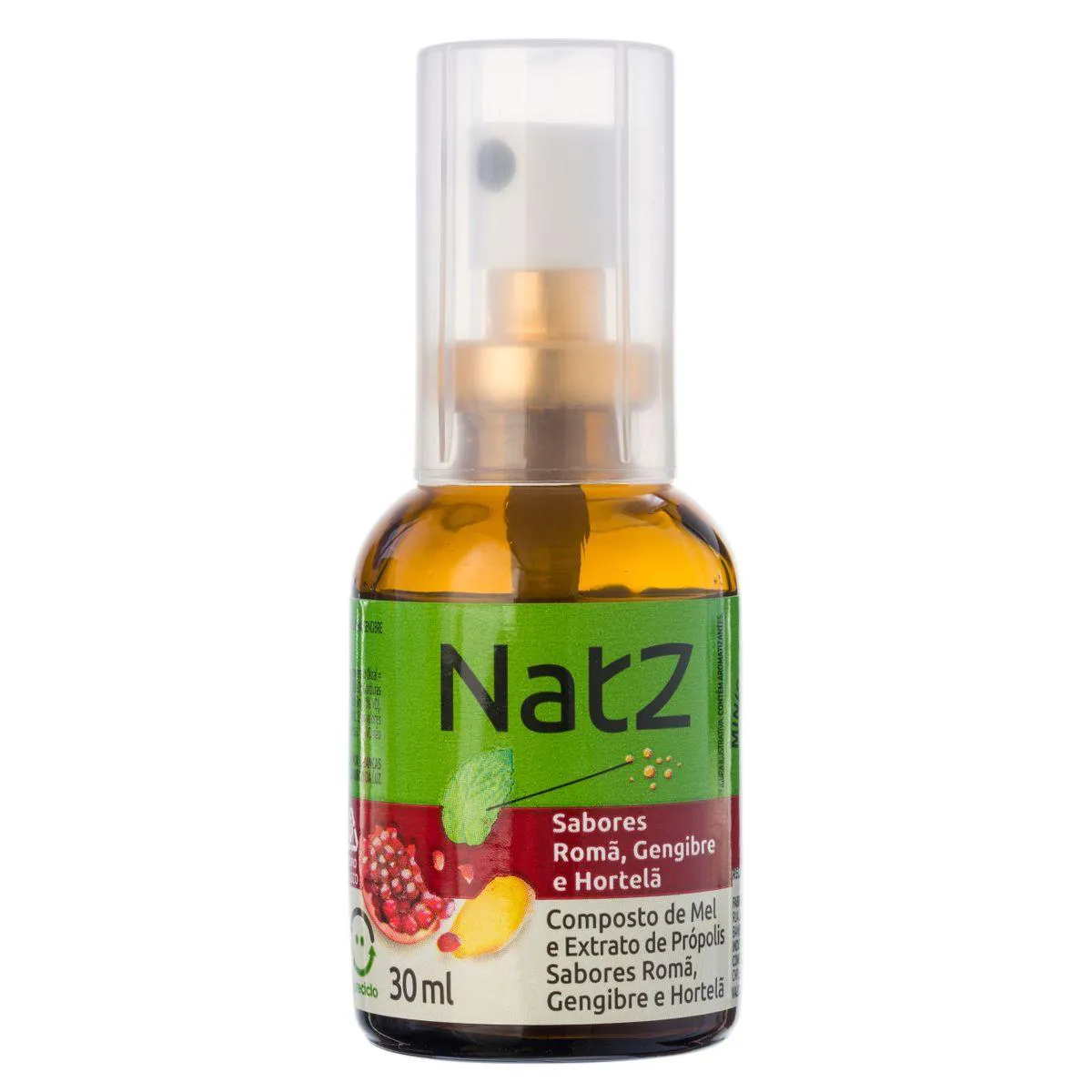 Spray de Garganta Mel com Própolis Natz Sabor Romã 30ml