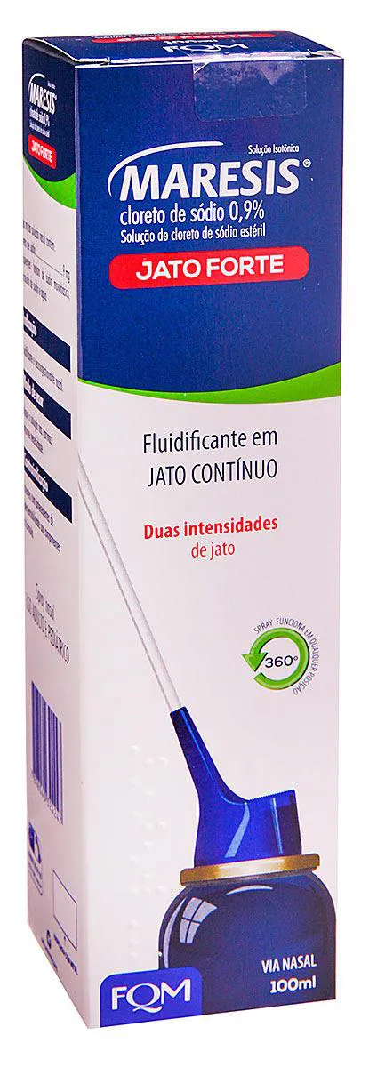 Maresis 0,9% Descongestionante Spray Nasal Jato Forte 100ml