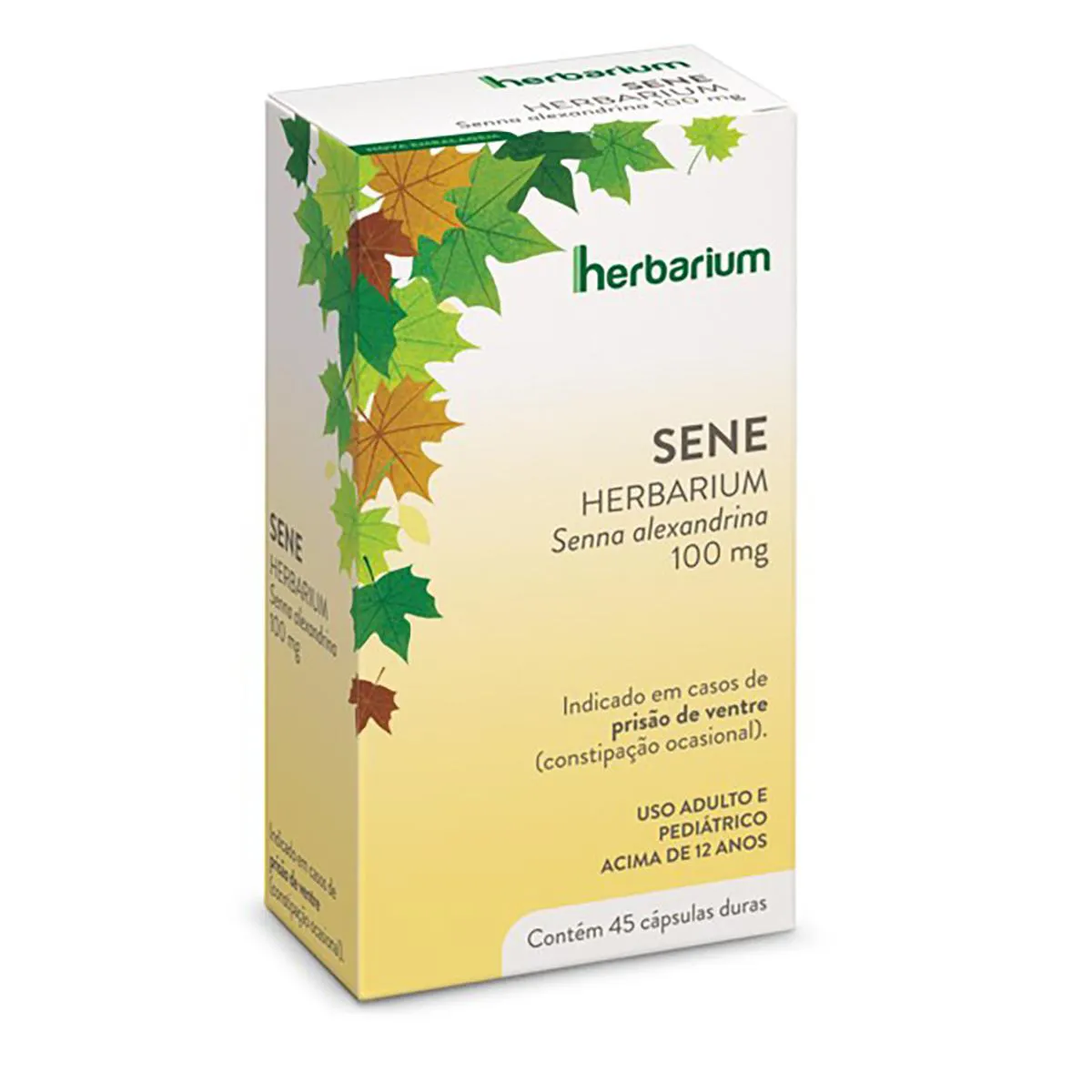 Sene 100mg Herbarium 45 cápsulas