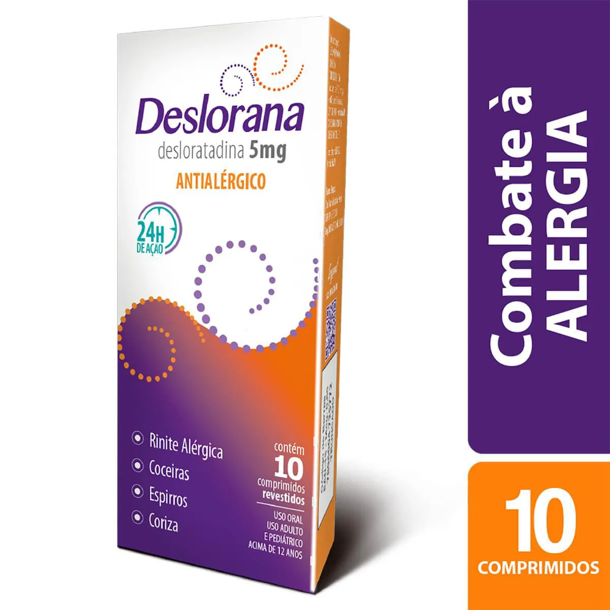 Deslorana Desloratadina 5mg 10 comprimidos