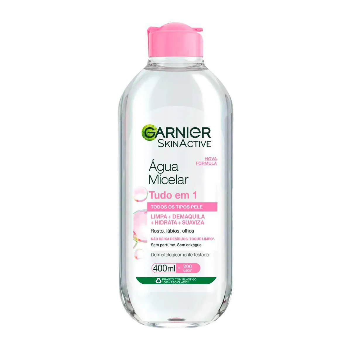 Água Micelar Garnier SkinActive Tudo em 1 400ml