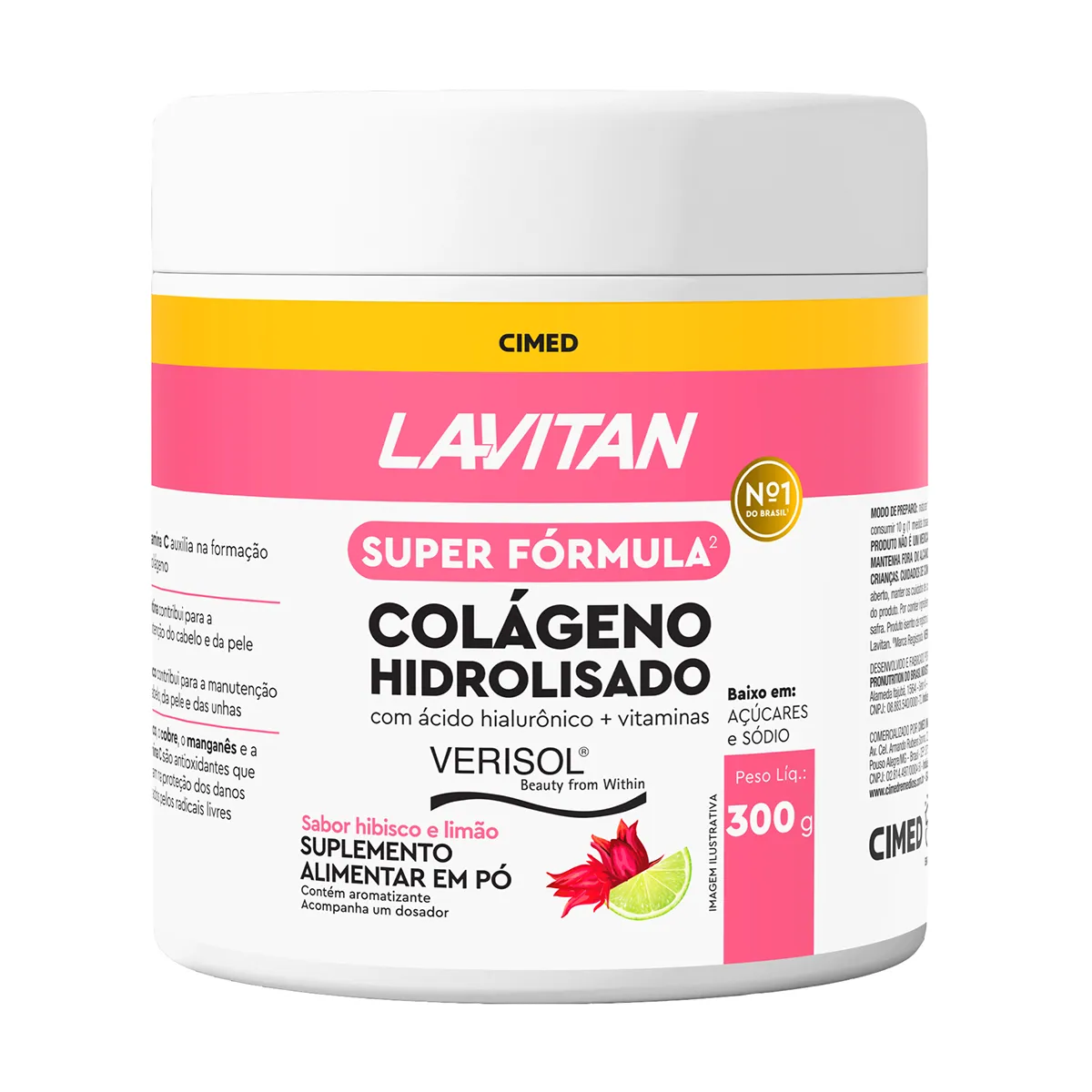 Lavitan Colágeno Super Fórmula Verisol + Ácido Hialurônico: oferta ...