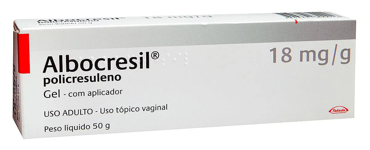 Albocresil Policresuleno 18mg/g Gel 50g + aplicador