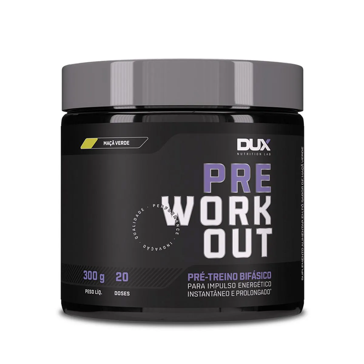 Pré-treino Pre Workout Dux Nutrition Maçã Verde 300g