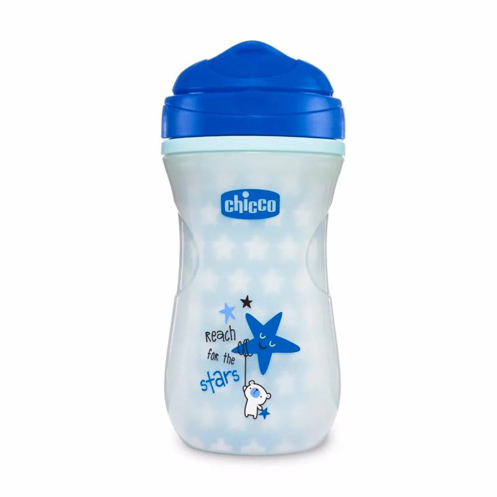 COPO LUMINOSO 200ML 14M+ CHICCO AZUL