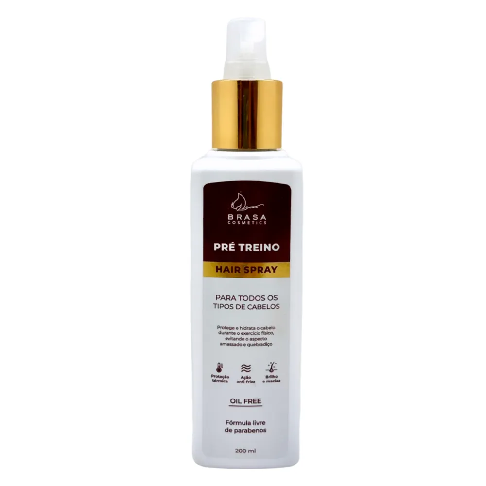 PRé TREINO CAPILAR BRASA COSMETICS 200 ML